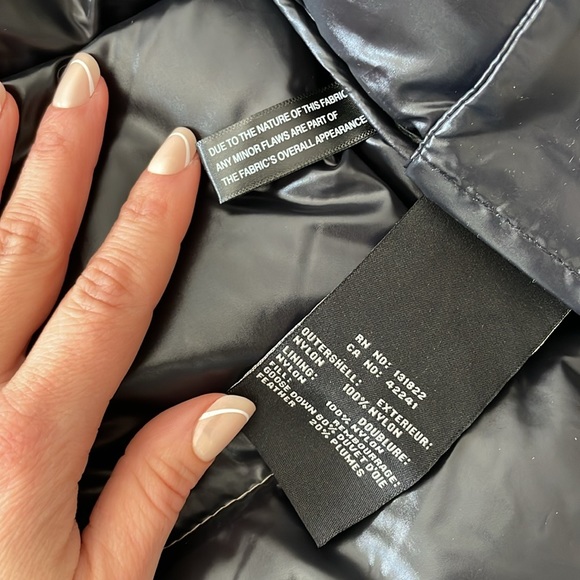 SOLD NWT SAM. Isabel gunmetal down jacket size M - Picture 10 of 12